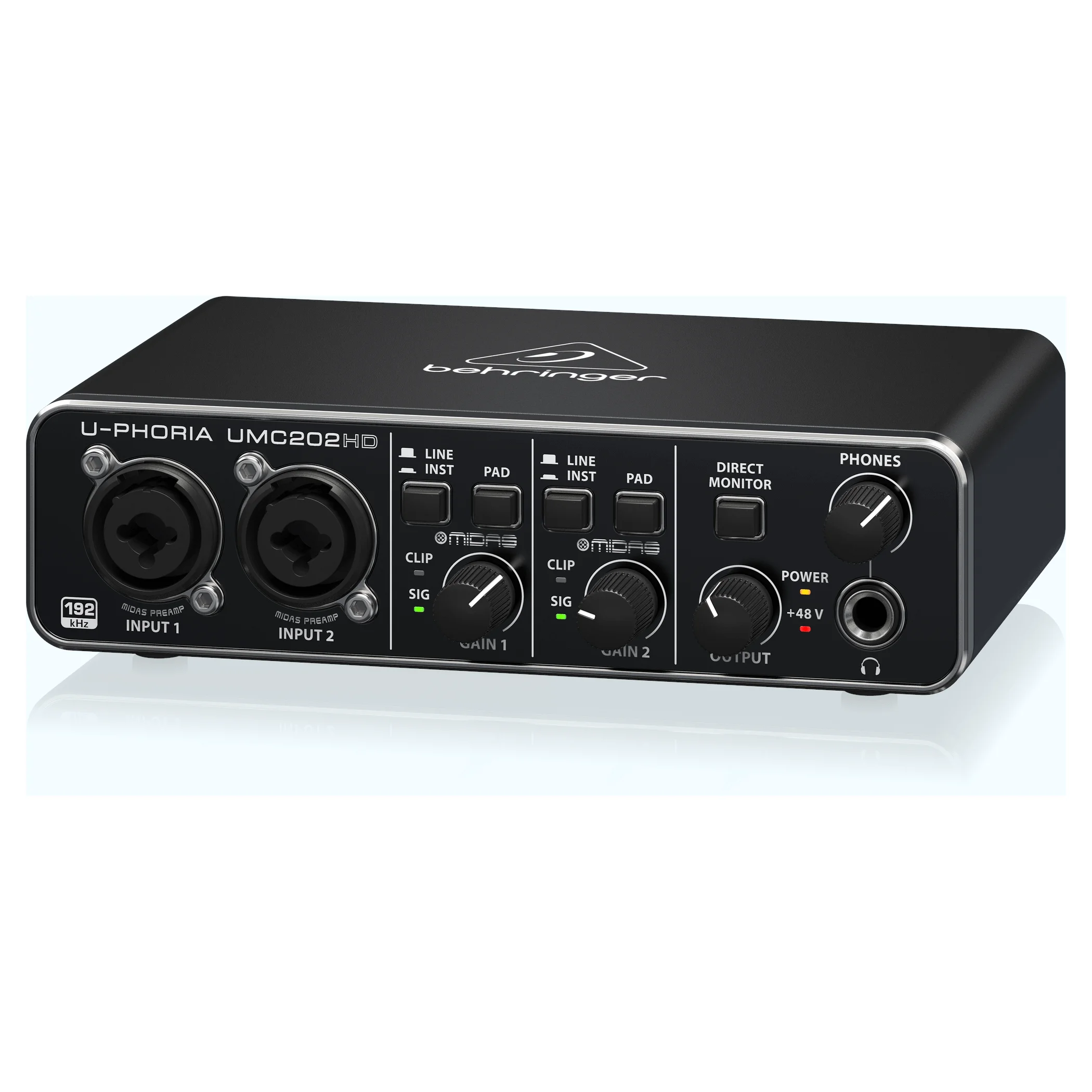 KIT GRABACION USB BEHRINGER INTERFACE+MIC+MIX+AURIC