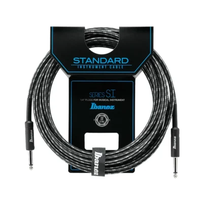 CABLE IBANEZ P-P 6M NEGRO Y GRIS