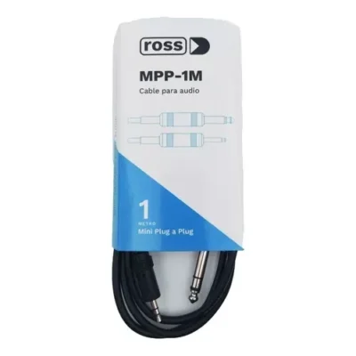 CABLE ROSS P-MINI PLUG STEREO 1M