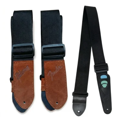 Correa Soul Straps de polipropileno (con porta púa - con punta de gamuza)