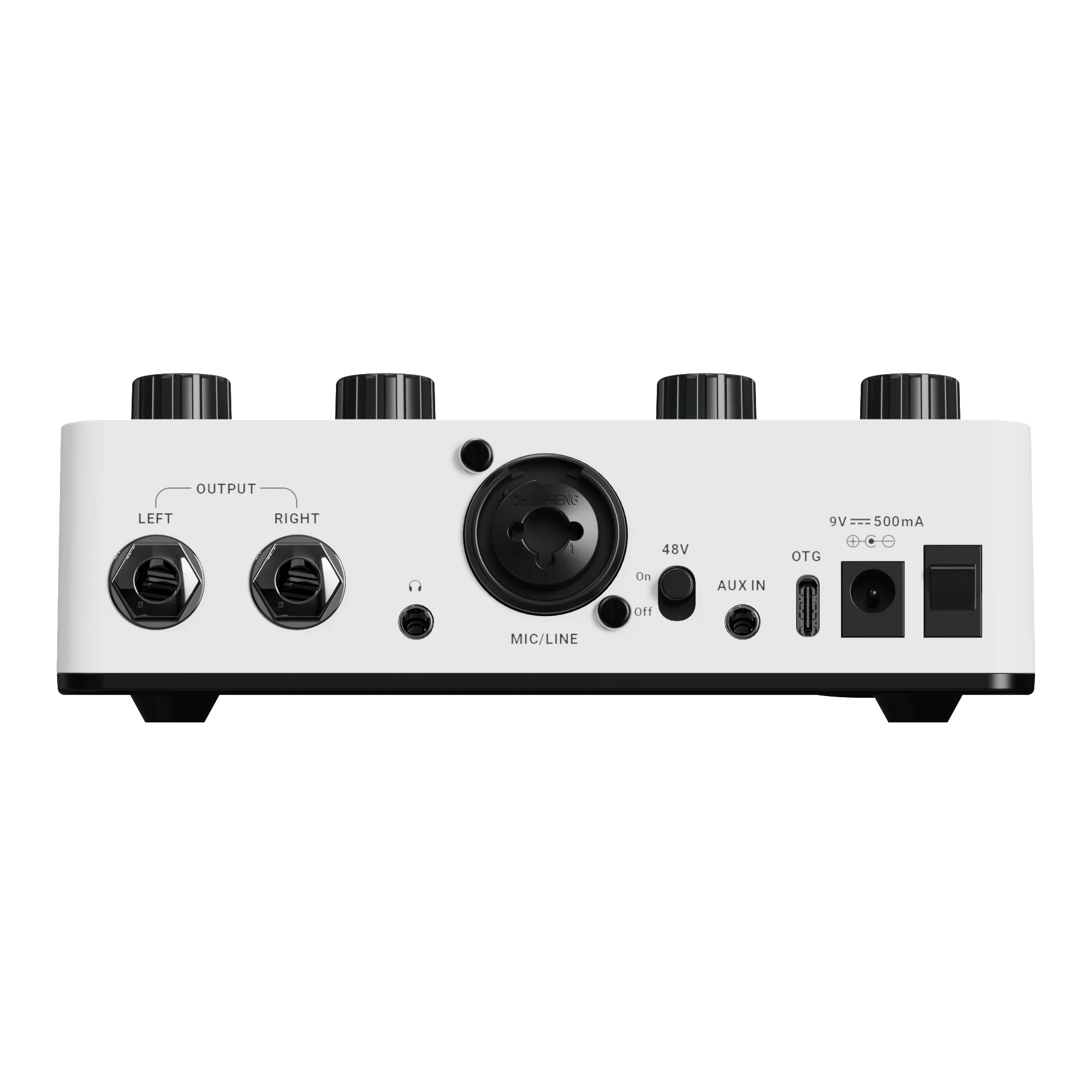 Pedalera multiefecto vocal Audota AVE-100
