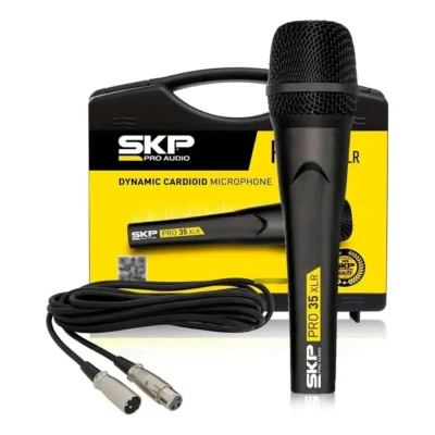 Micrófono dinámico de mano SKP PRO-35 XLR