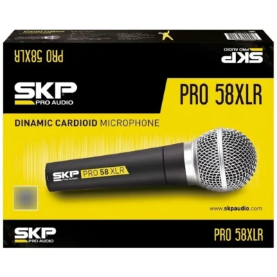 Micrófono dinámico de mano SKP PRO-58 XLR