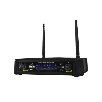 Sistema inalámbrico doble de mano SKP UHF-300D
