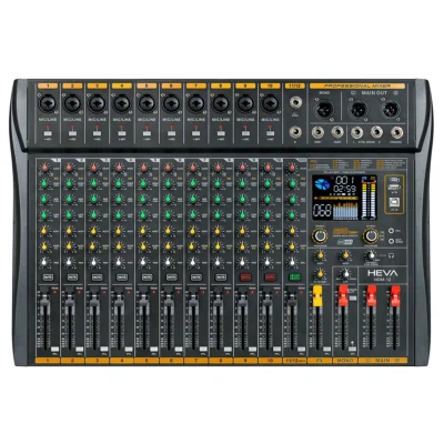 Consola mixer Heva HDM12 de 12 canales