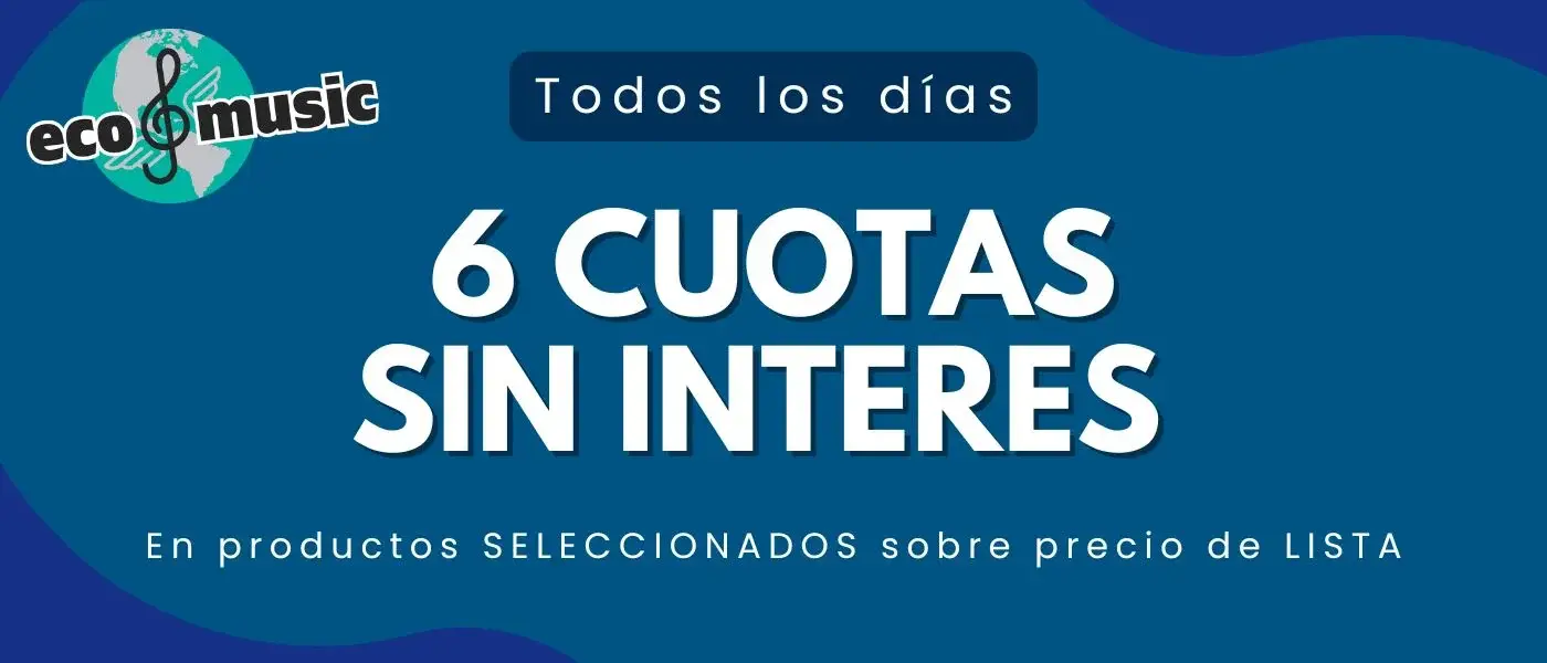 6 SIN INTERES ECOMUSIC
